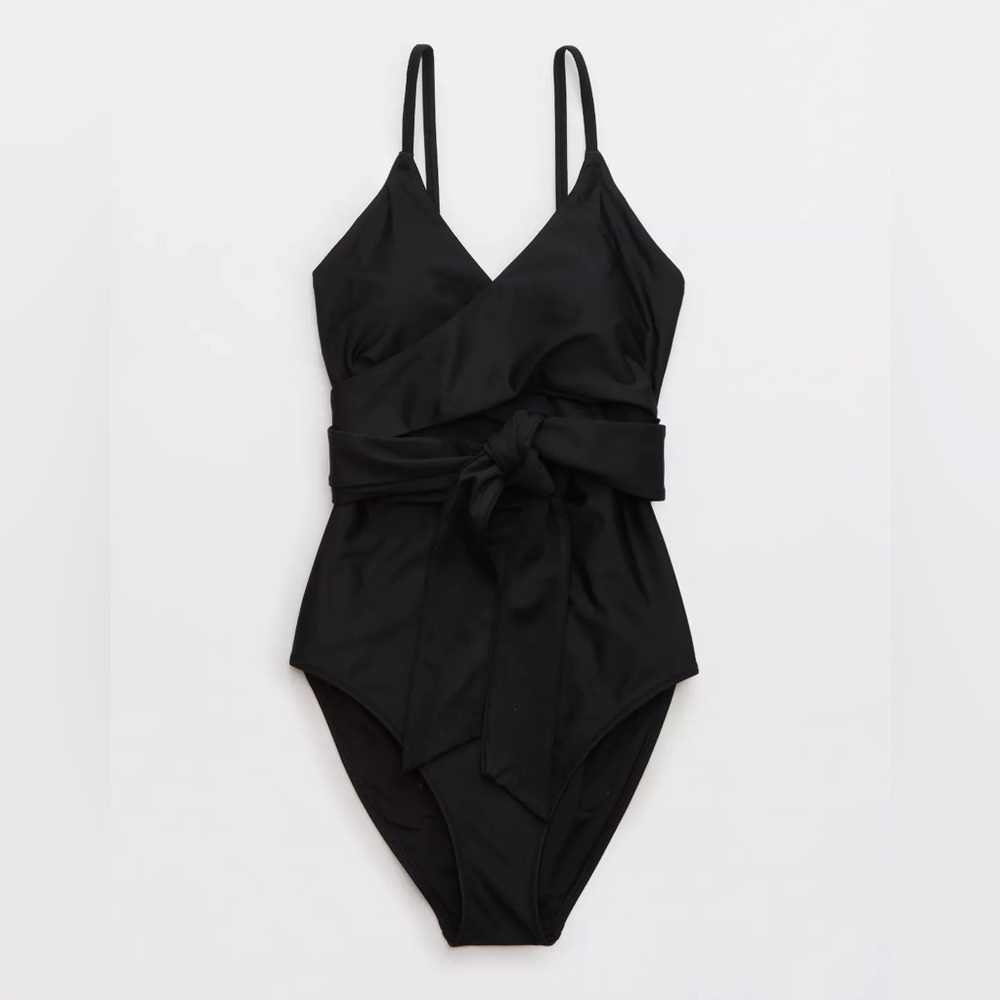 NWT Aerie Wrap Around Full Coverage One Piece Swimsuit - Picture 6 of 9
